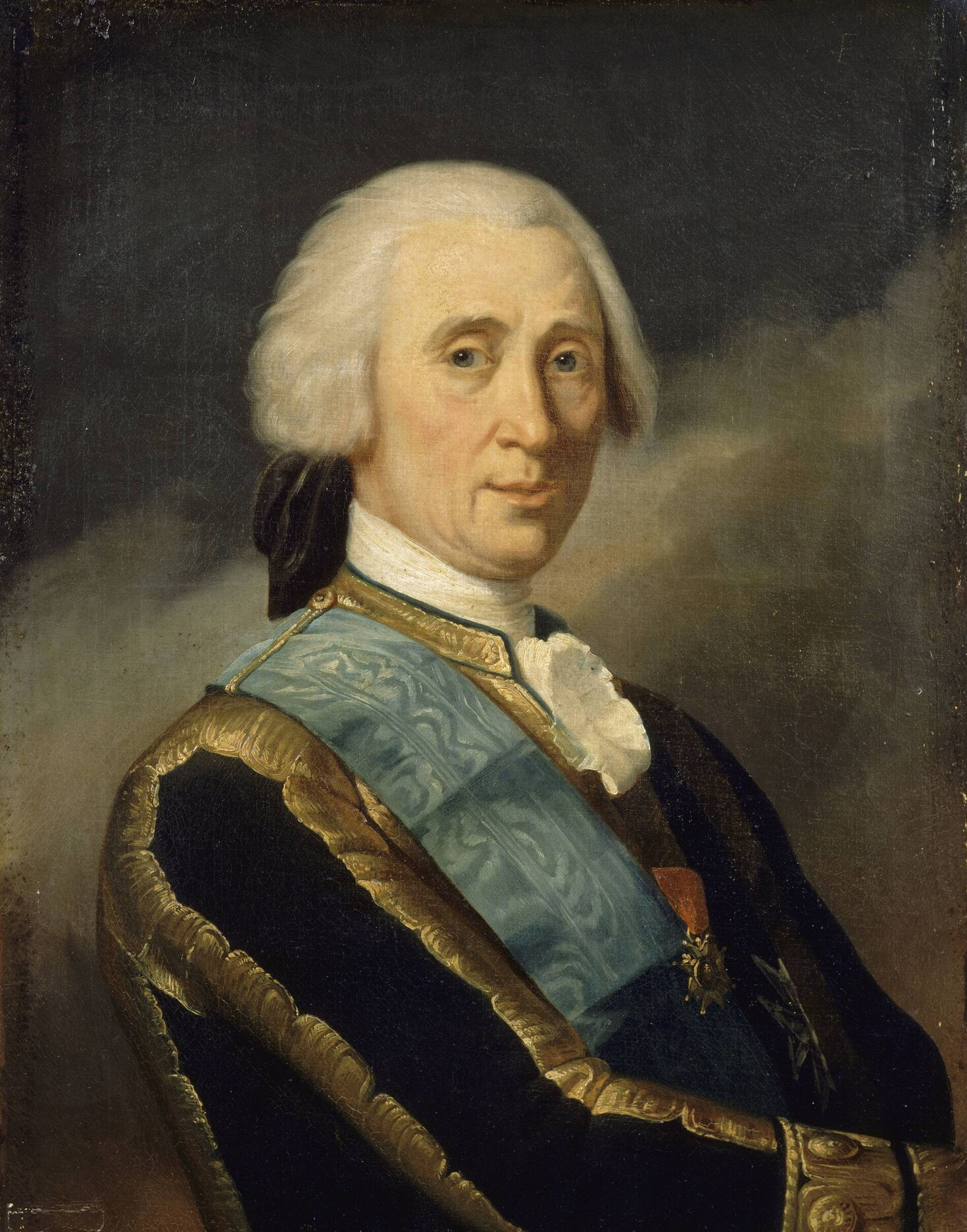 Théophile-Auguste Vauchelet, d'après Nicolas-André Monsiau, {Emmanuel de Croÿ-Solre, duc de Croÿ, maréchal de France (1718-1784)}