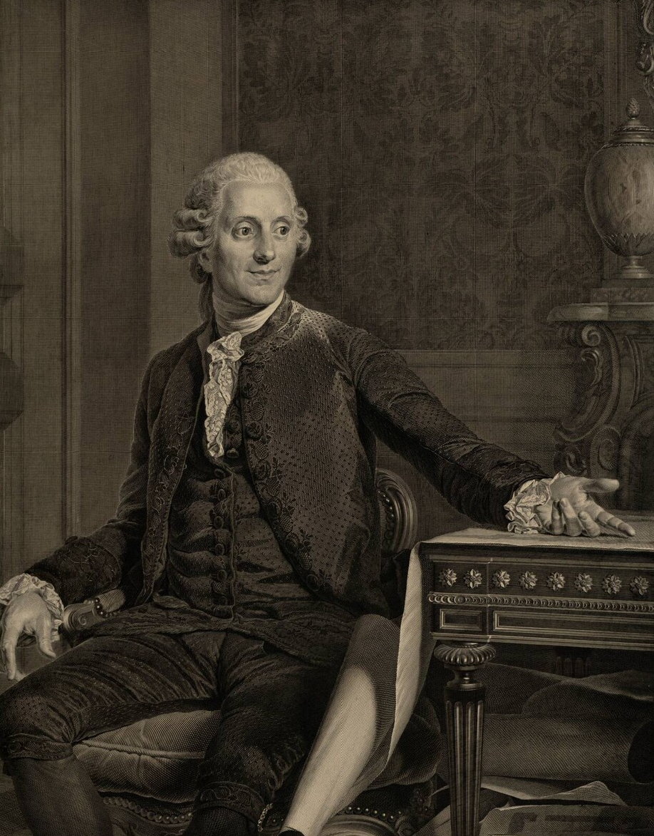 Charles-Clément Balvay dit Bervic, d'après Louis-Joseph-Siffrède Duplessis, {Gabriel Sénac de Meilhan}