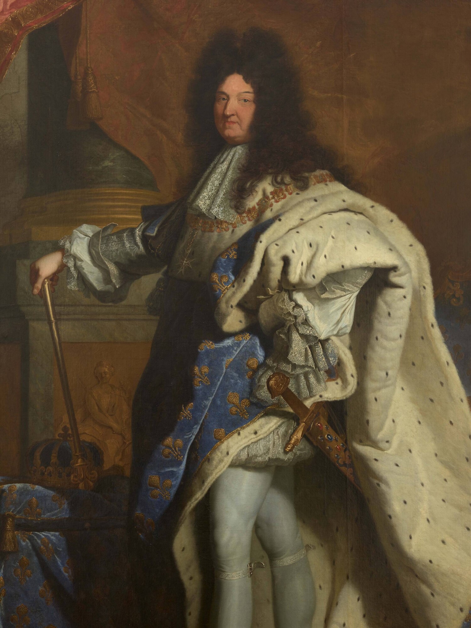 Atelier de Hyacinthe Rigaud, {Louis XIV, roi de France (1638-1715)}