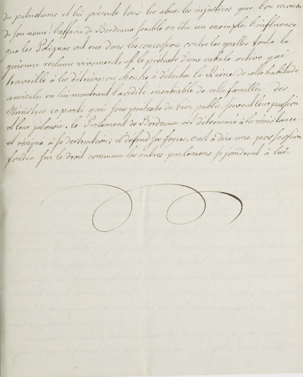 « De V.... le 4 juillet 1786 »