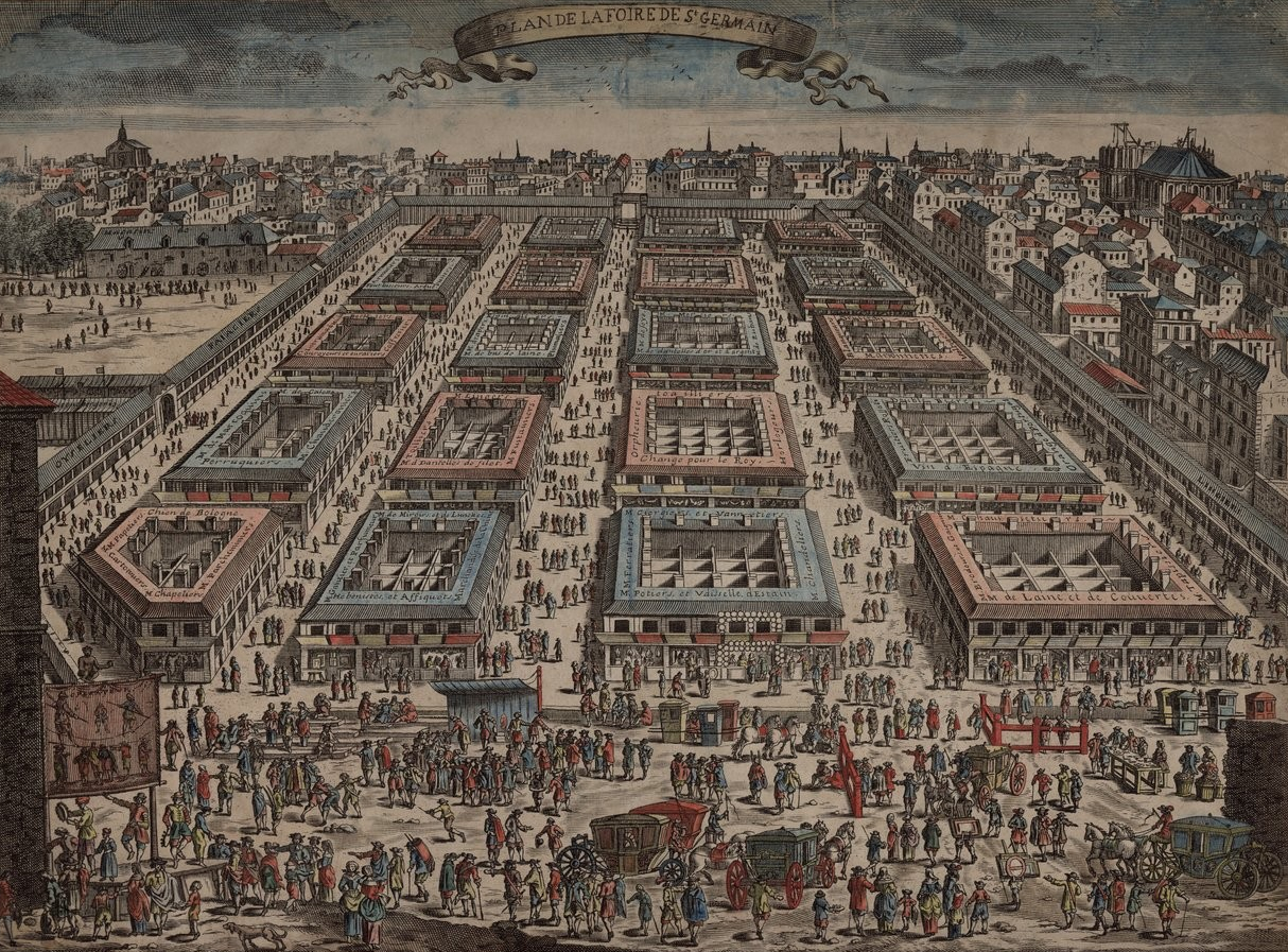 « Plan de la foire de St Germain »